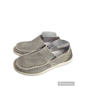 ☀️Crocs Men's Santa Cruz Slip On Loafers, Canvas, size 8